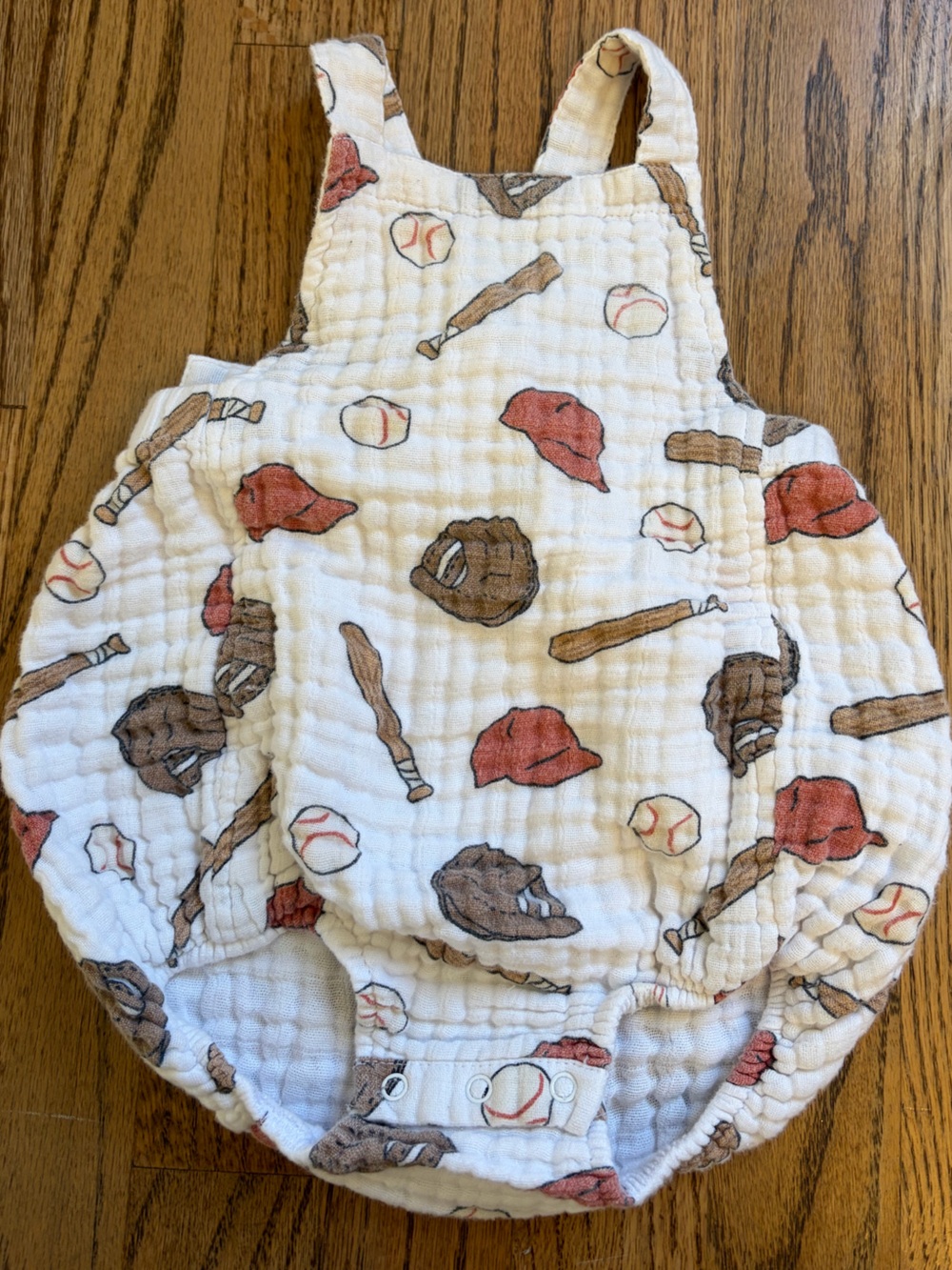 Angel Dear 12-18m Baseball romper